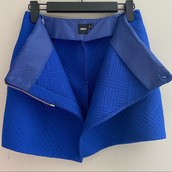 ASOS Blue mini Skirt - Picture 4 of 10